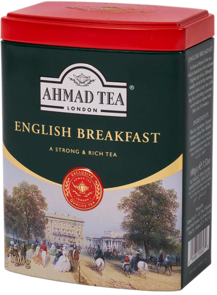 Изображение Чай черный Ахмад Ти английский завтрак СДС-Фудс ж/б, 100 г