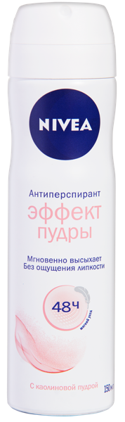 Изображение Дезодорант спрей женский Нивея эффект пудры Байерсдорф ж/б, 150 мл