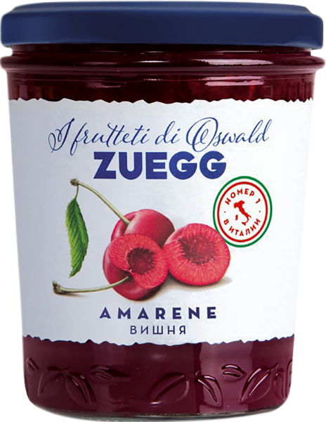 Изображение Конфитюр Экстра Цуегг вишня Цуегг Дойчлэнд с/б, 320 г