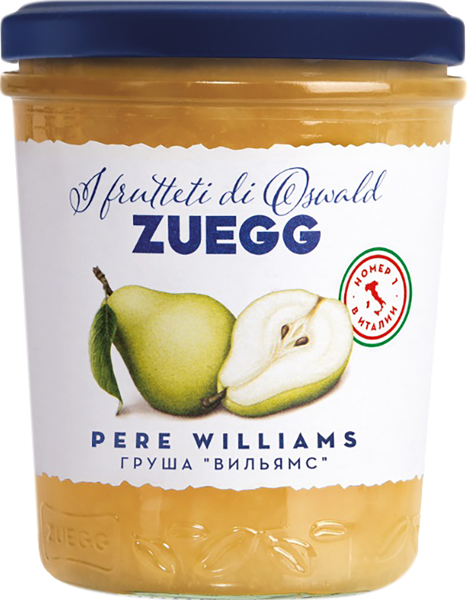 Изображение Конфитюр Экстра Цуегг груша вильямс Цуегг Дойчлэнд с/б, 320 г