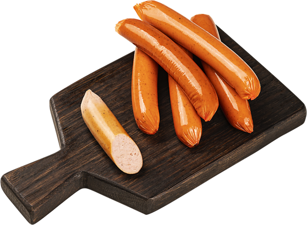 Изображение Сосиски варёные Ганноверские Фирменные СП ТАБРИС вес 