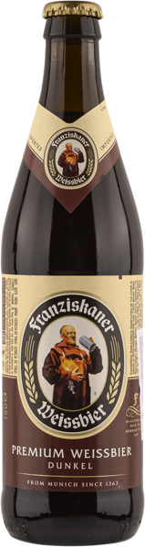 Изображение Пиво темное Эль 5,0% н/ф Францисканер дункель Шпатен-Франциз с/б, 0,5 л