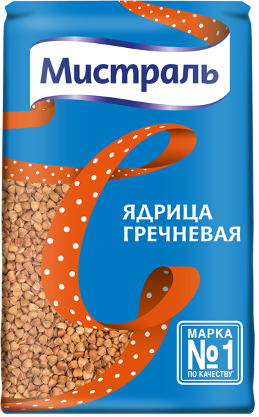 Изображение Крупа гречневая ядрица Мистраль Мистраль Трейдинг м/у, 900 г