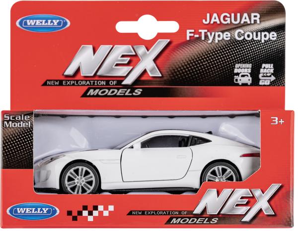 Изображение Машина 1:38 Велли ягуар f куп Велли Фэктори ЛТД к/у, 1 шт