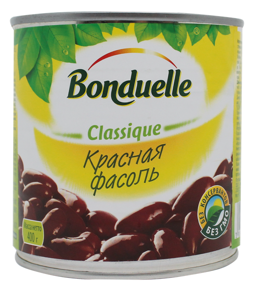 Изображение Фасоль красная Бондюэль Бондюэль ж/б, 400 г