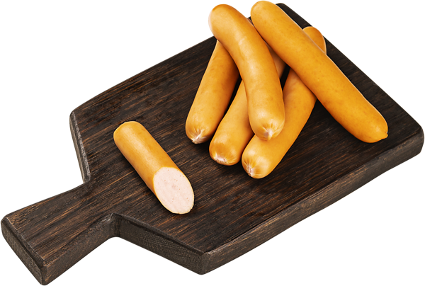 Изображение Сосиски варёные С ряженкой СП ТАБРИС вес 