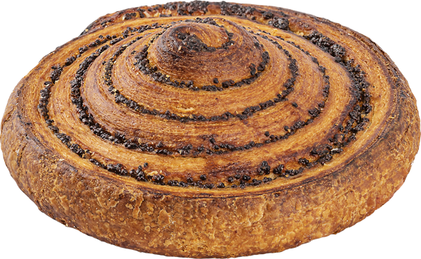 Изображение Рулет пшеничный слоеный Классический с маковой начинкой СП ТАБРИС 0 м/у, 60 г