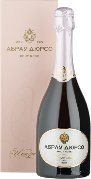 Изображение Вино игристое розовое брют Абрау Дюрсо ЗГУ империал кюве Абрау Дюрсо п/у, 0,75 л