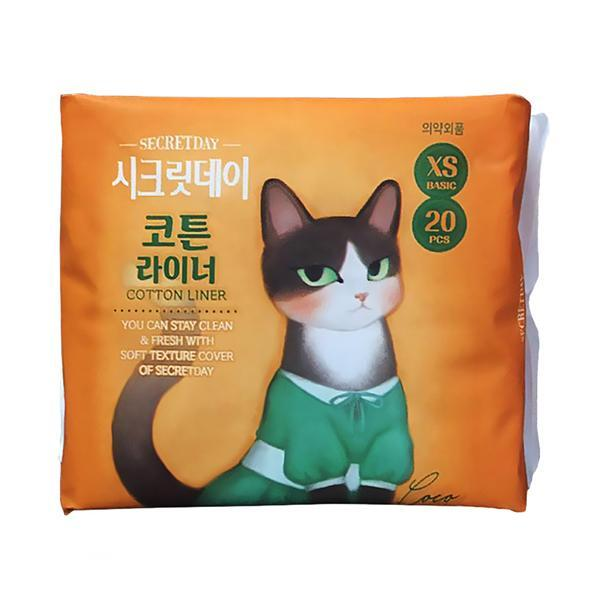 Изображение Прокладки ежедневные 15см Сикретдей ультра слим Джонгвон Ко м/у, 20 шт