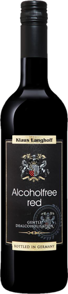 Изображение Вино красное сладкое Безалкогольное клаус лангофф Клаус Лангхофф с/б, 0,75 л