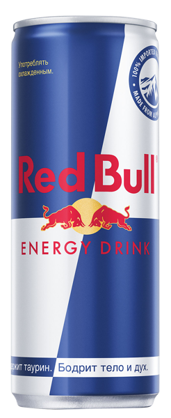 Изображение Напиток Энергетический Ред Булл Ред Бул ж/б, 0,25 л