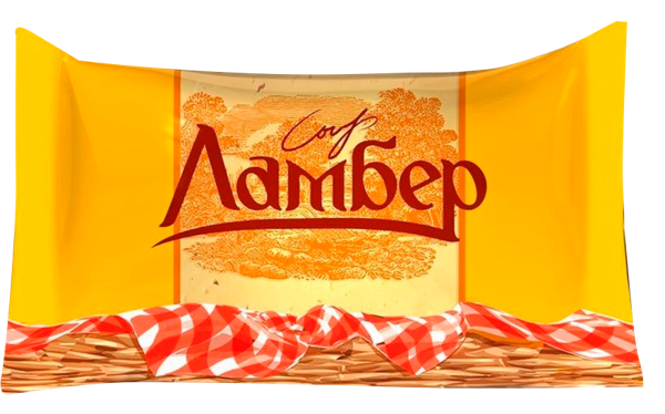 Изображение Сыр 50% Ламбер классический ПиР-ПАК м/у, 230 г