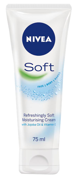 Изображение Крем универсальный Нивея софт увлажняющий Байерсдорф п/у, 75 мл