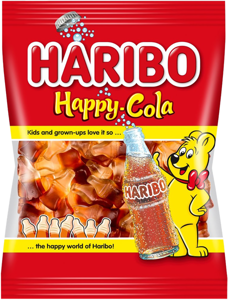 Изображение Мармелад жевательный Харибо хэппи кола Харибо м/у, 100 г
