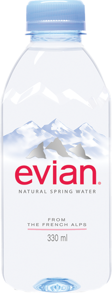 Изображение Вода негаз pH 7,2 Эвиан питьевая Данон п/б, 0,33 л