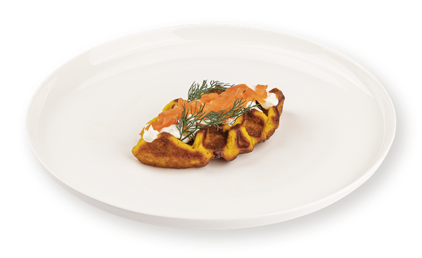 Изображение Вафли тыквенные с форелью с воздушным сыром СП ТАБРИС пл/уп, 80 г