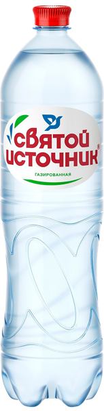 Изображение Вода газ рН 4,0-5,0 Святой Источник питьевая Аква Стар п/б, 1,5 л