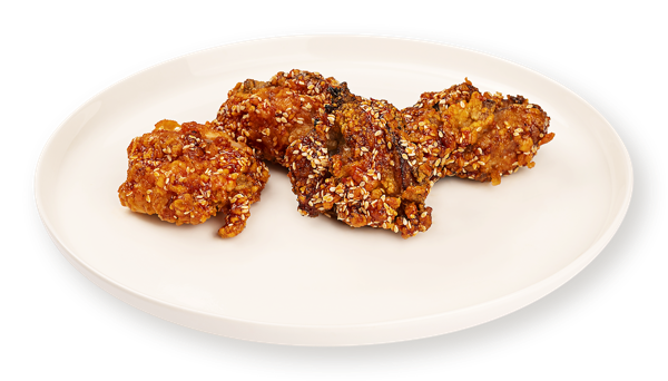 Изображение Курица по-корейски Окорочок филе Дакканчон в кисло-сладком соусе СП ТАБРИС вес 