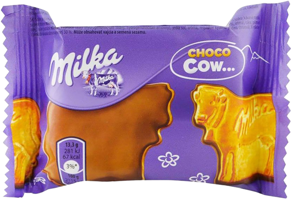 Изображение Печенье в шоколаде Милка чоко кау Мондэлис м/у, 40 г