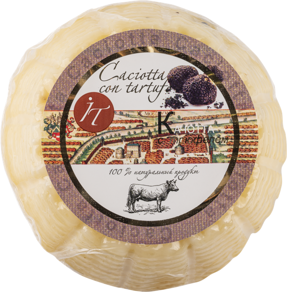 Изображение Сыр 39% с трюфелем Итальянские традиции качотта Итальянские традиции  