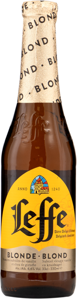 Изображение Пиво светлое Эль 6,6% Леффе блонде Сан ИнБев с/б, 0,33 л