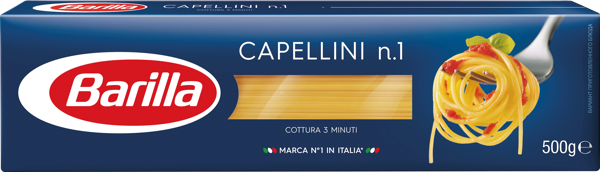 Изображение Макароны Барилла капеллини №1 Барилла Рус кор, 450 г