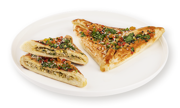 Изображение Пирожок жареный С капустой, луком и яйцом по-корейски СП ТАБРИС м/у, 100 г