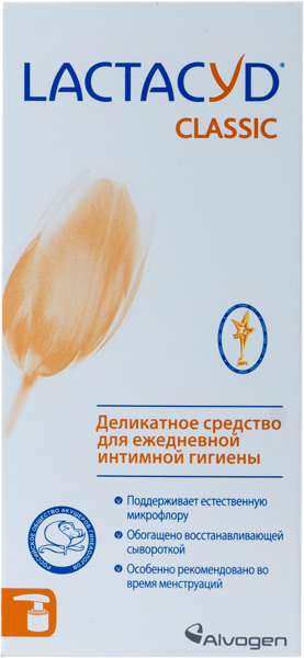 Изображение Средство Лактацид классик для интимн гигиены Арнест Косметикс ООО к/у, 200 мл