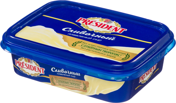 Изображение Сыр Плавленый Президент сливочный Лакталис Истра п/б, 200 г