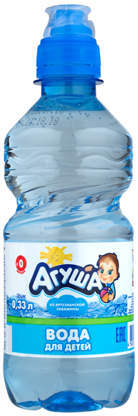 Изображение Вода для детей Агуша ВБД п/б, 330 мл