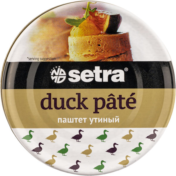 Изображение Паштет Сетра утиный Яхор ж/б, 100 г