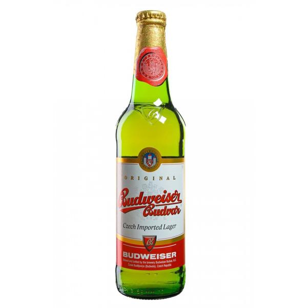 Изображение Пиво светлое Лагер 5,0% Будвайзер Будвар Будвайзер будвар с/б, 0,5 л