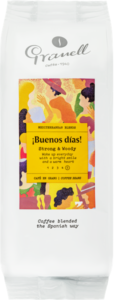 Изображение Кофе в зернах Гранелл из Валенсии Буэнос Диас 100% арабика Ав Дель Мар м/у, 200 г