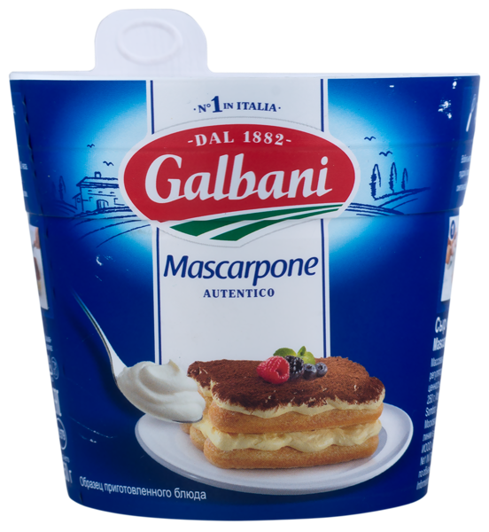 Изображение Сыр свежий 80% Гальбани маскарпоне Сомболед п/у, 250 г