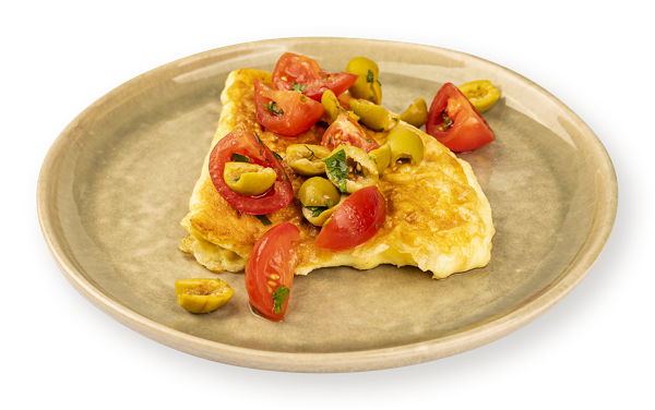 Изображение Омлет С зеленью с томатами и оливками СП ТАБРИС , 150 г