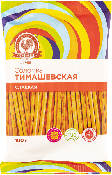 Изображение Соломка г.Тимашевск Тимашевская сладкая Кубань КК м/у, 100 г