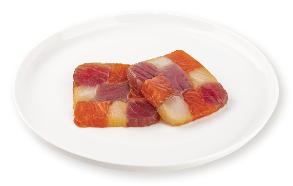 Изображение Закуска рыбная х/к Мечта моряка форель тунец эсколар СП ТАБРИС вес 