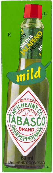 Изображение Соус перечный Табаско с зеленым перцем Милхэн Компани с/б, 60 г