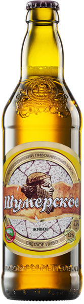 Изображение Пиво светлое Лагер 4,5% Кропоткинское шумерское Кроп-пиво с/б, 0,5 л