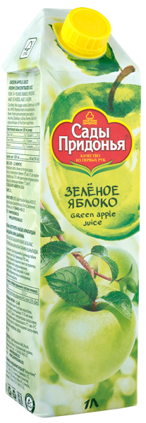 Изображение Сок Сады придонья яблоко Сады Придонья т/п, 1 л