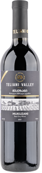Изображение Вино красное сухое стиль №2 Саперави Мукузани телиани вели Телиани Вели с/б, 0,75 л