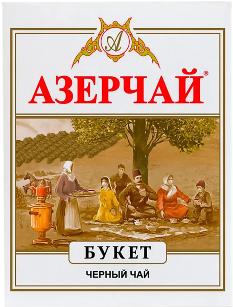 Изображение Чай черный Азерчай букет Кубань-Ти кор, 100 г
