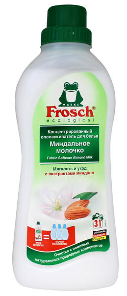 Изображение Ополаскиватель для белья Фрош миндальное молочко концен Вернер и Мерц п/у, 750 мл
