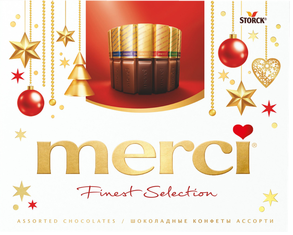 Изображение Конфеты Мерси ассорти Шторк кор, 250 г