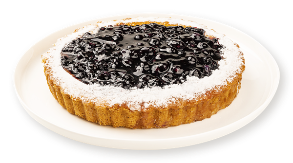 Изображение Торт песочный Кростата с черникой СП ТАБРИС кор 