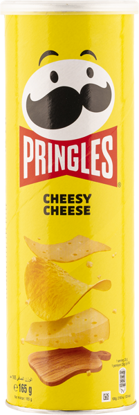 Изображение Чипсы картофельные Принглс с сыром Келлогс кор, 165 г
