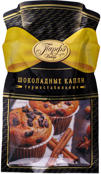 Изображение Глазурь Парфэ шоколадные капли Топ Продукт м/у, 50 г