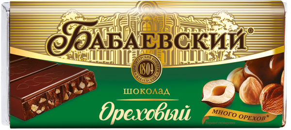 Изображение Шоколад молочный Ореховый ОК Бабаевский м/у, 60 г