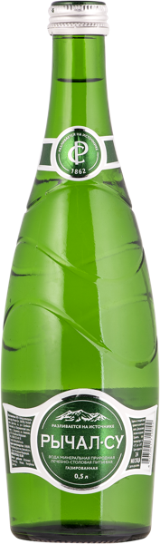 Изображение Мин вода газ рН 5,8 Рычал-Су лечебно-столовая Рычал-Су ЗМВ с/б, 0,5 л