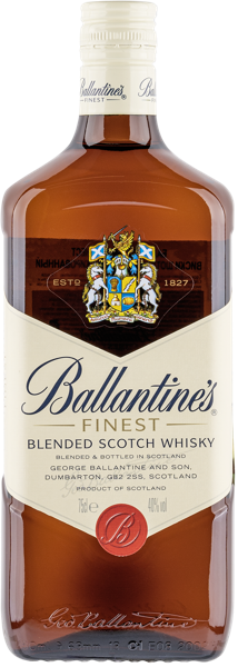 Изображение Виски купажированный Баллантайнс файнест 3 года Джордж Баллантайн с/б, 0,75 л